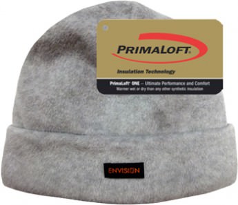 Шапка с утеплителем Primaloft One, цвет серый