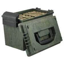 Ящик для хранения и ношения патронов 12 калибра, высокий, пластиковый, цвет зеленый, Remington